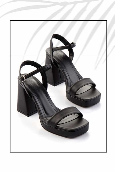 Bambi Pantofi clasici cu toc pentru femei negre K 05215164209