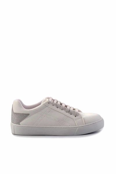 Bambi Λευκό Γυναικείο Sneaker Κ 01377023809