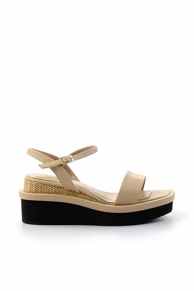 Bambi Beige Women's Sandals K05188207109