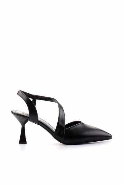 Bambi Black Women's Classic Heeled Shoes K01397041009
