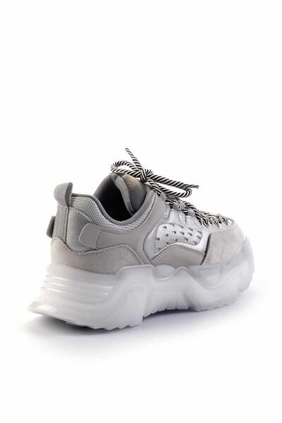 Bambi Gri  Kadın Sneaker K01703051609
