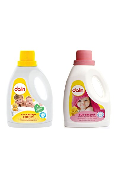 Dalin SIVI ÇAMAŞIR DETERJANI 1500 ML 1 ADET DÜŞ BAHÇESİ YUMUŞATICI 1500 ML 1 ADET TOPLAM 2 ADET