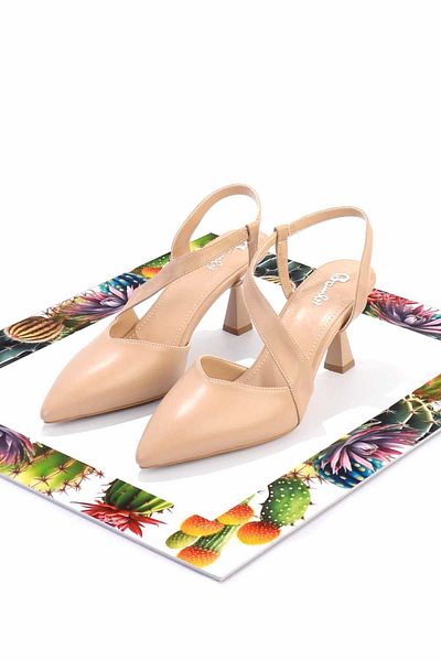 Bambi Nude Women's Classic Heeled Shoes K01397041009