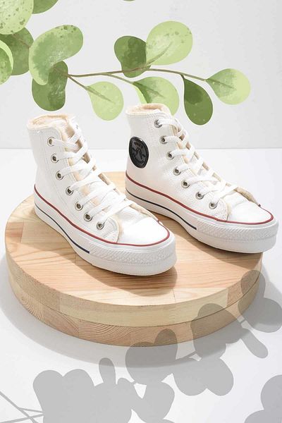 Bambi K 01108000209   Modell Weiß Damen Sneaker