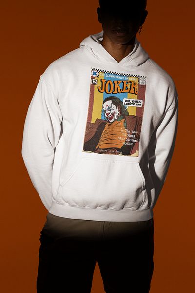 SEVBANO Joker Movie Character Printed Unisex Oversize Hoodie