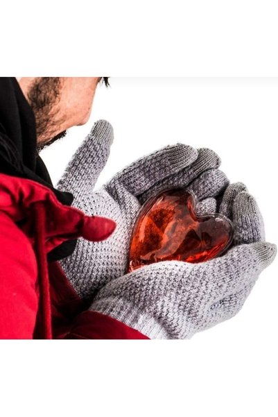 İBANOĞLU 2li Sihirli Kalp Sekilli Jel Isitici Vücut El Omuz Cep Isinmatik Hediyelik Kalpli Mini Su Torbasi
