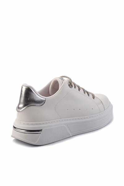 Bambi Tenis de damă alb metalic Lame K 01377023509