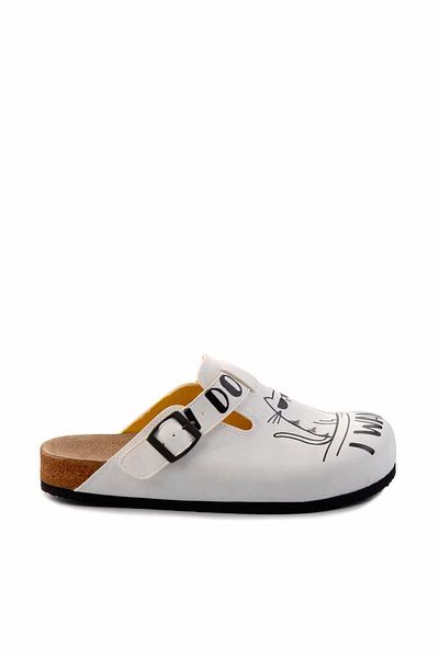 Bambi White Women's Slippers K04468000909