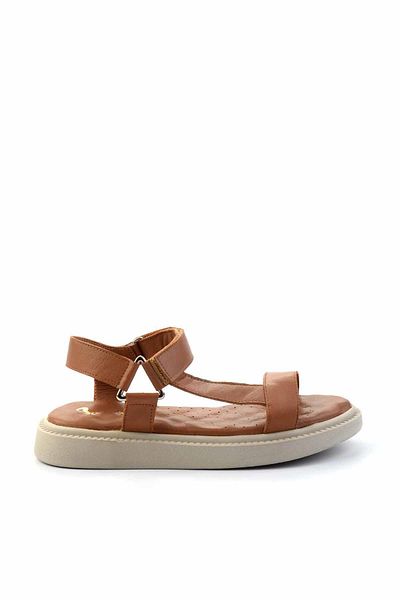 Bambi Taba Leather Women's Sandals K05357026803