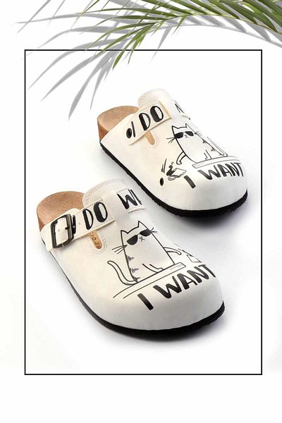 Bambi White Women's Slippers K04468000909