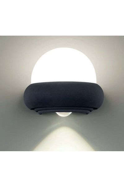 Horoz Forza-10 4200K Plastic Black Wall Sconce 076-097-0010 312142