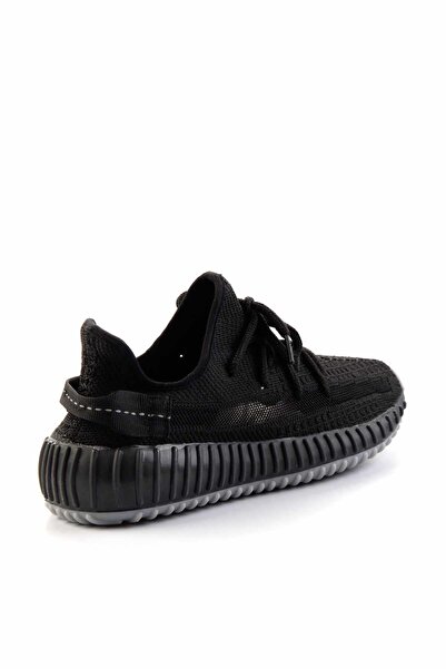 Bambi Black Knitwear Women's Sneaker K01590010782