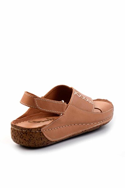 Bambi Taba Leather Women's Sandals K05465048103