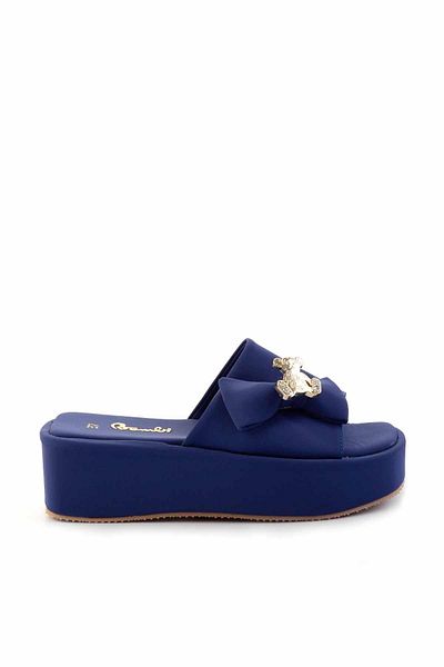 Bambi Papuci de damă din denim albastru K 04778300004