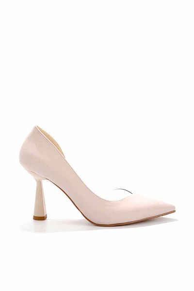 Bambi Klassische Damenschuhe mit Absatz aus mattem Satin K 01992000938