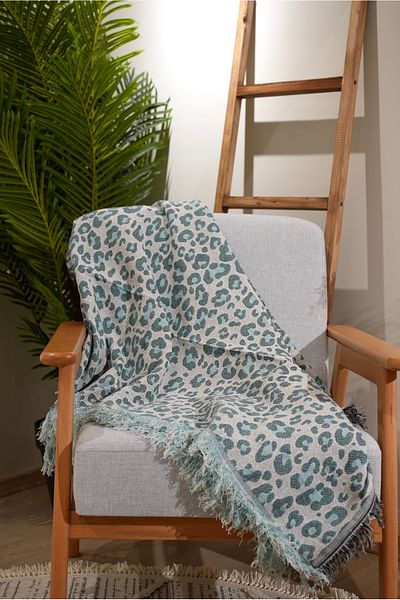 Rell Home قطعة واحدة من غطاء أريكة قطن 100% فاخر غير قابل للانزلاق مقاس 40 × 40 سم - غطاء متعدد الأغراض