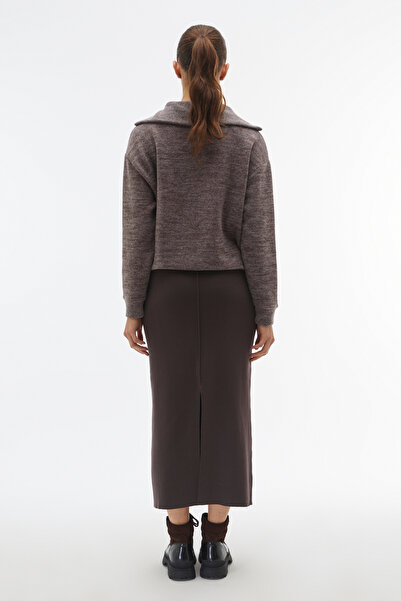 Mudo Slip Trick Midi Skirt