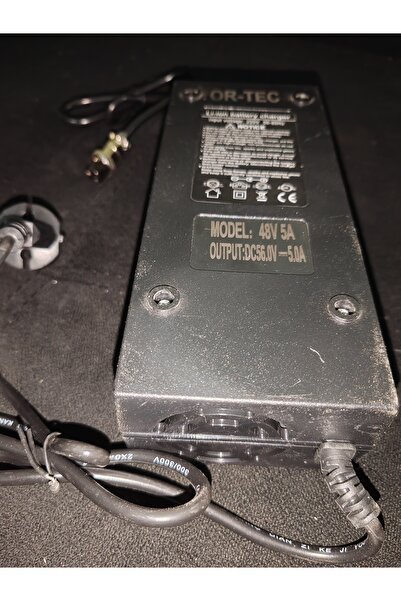 ONVO 012 Plus Hızlı Sarj Cıhazı Aleti Ebike 48v 5ah Şarj Cihazı [lityum Akü U...