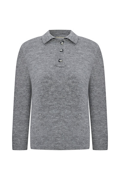 Mudo POLO NECK KNIT SWEATER