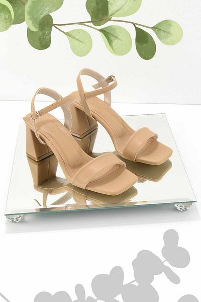 Bambi Nackte klassische Damenschuhe mit Absatz K 05215083709