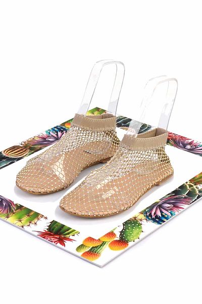 Bambi Nude Mesh Damen Freizeitschuhe K 01012002522