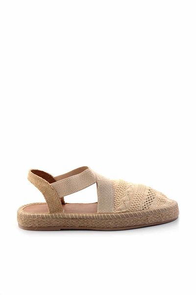Bambi Beige Strickwaren Damen Espadrilles K 01937050082