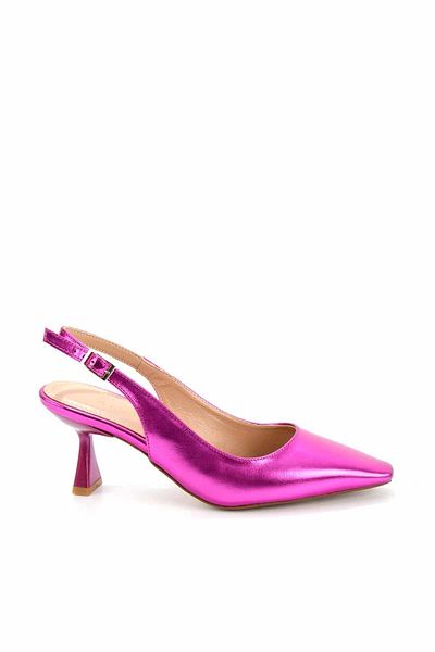 Bambi Bright Pink Women's Classic Heeled Shoes K01232150209