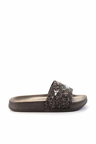 Bambi Papuci de damă Platinum Stone K 04319430187