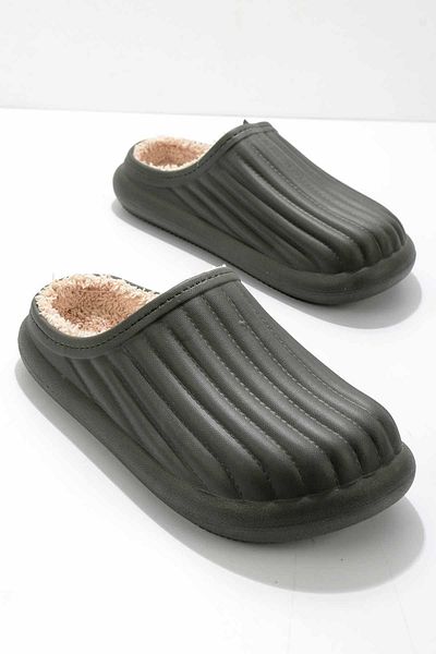 Bambi Γυναικείες Οίκοι Παντόφλες Khaki Gel K04740100059