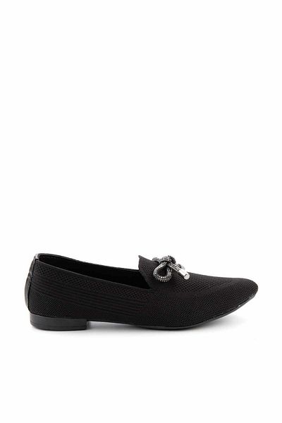 Bambi Black Knitwear Women's Ballerina Ballerina01196000282