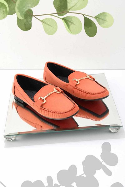 Bambi Granatapfelblüte Wildleder Damen Loafer Schuhe K 01542167302