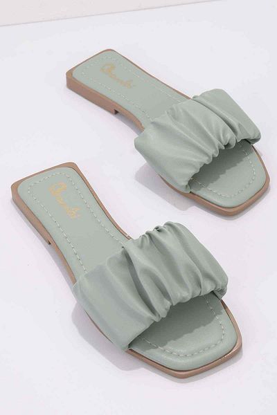 Bambi Water Green Women's Slippers K04875080209