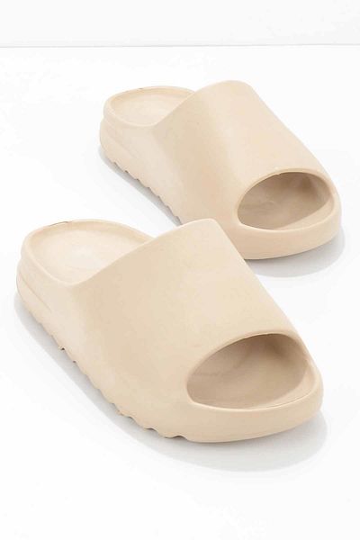Bambi Beige Gel Women's Slippers K04740320259