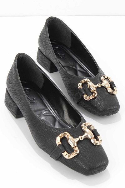 Bambi Black Women's Classic Heeled Shoes K01189277909