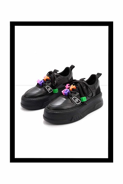 Bambi Tenis de damă negri K 01791222209
