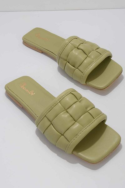 Bambi Green Women's Slipper K04681001509