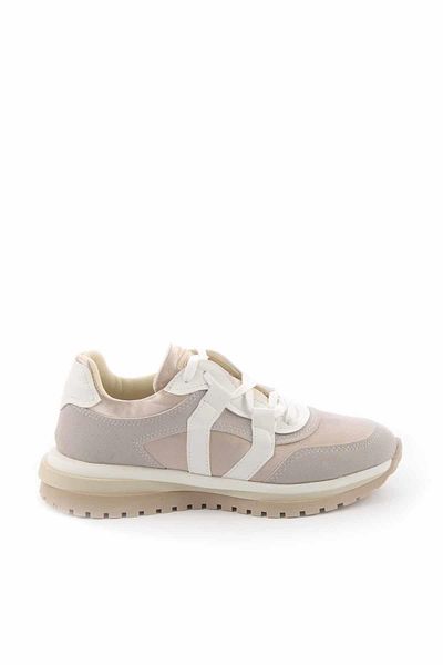 Bambi Beige Satin Damen Sneaker K 01512242538
