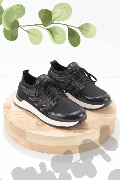 Bambi Women's Black Sneakers K01329080009
