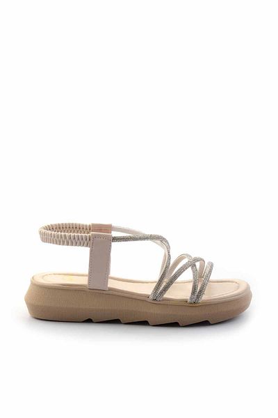 Bambi Beige Damensandalen K 05311419509