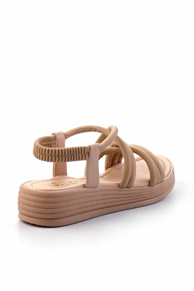Bambi Nude  Kadın Sandalet K05823022709