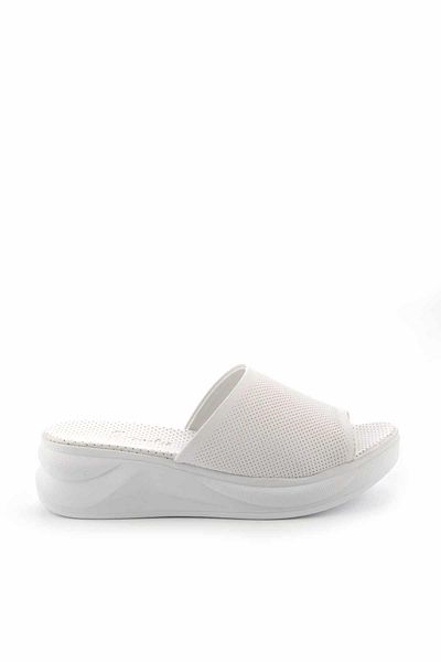 Bambi K 04203095009   Model White Women's Slippers