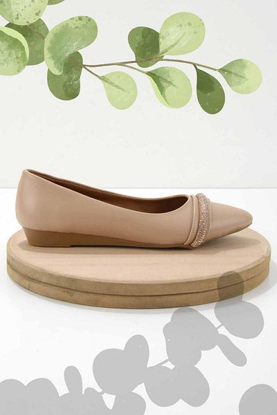 Bambi Nude Women's Ballerinas K01688021109