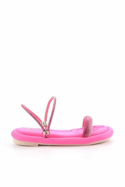 Bambi Fuchsia Satin Damen Sandalen K 05362028138
