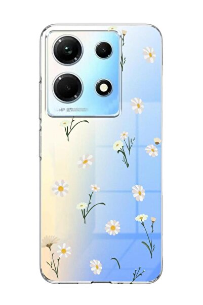 3GEN CASE Infinix Note 30 Uyumlu Desenli Şeffaf Silikon Kılıf