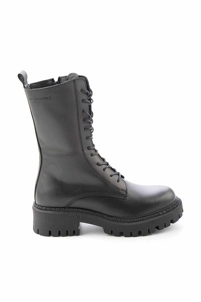Hush Puppies Дамски ботуши и ботуши от естествена кожа, черни Hp0144182303