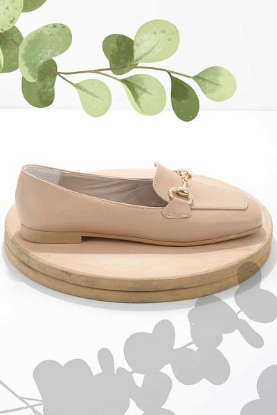 Bambi Nude Damen Loafer Schuhe K 01641165409