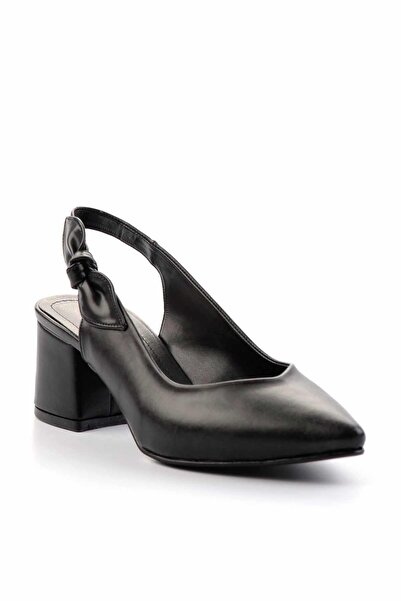 Bambi Black Women's Classic Heeled Shoes K01471060309