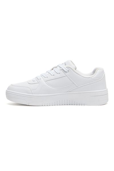 U.S. Polo Assn. Adidași de damă, albi, joasă - Design clasic minimalist, pantofi casual confortabili de zi cu zi