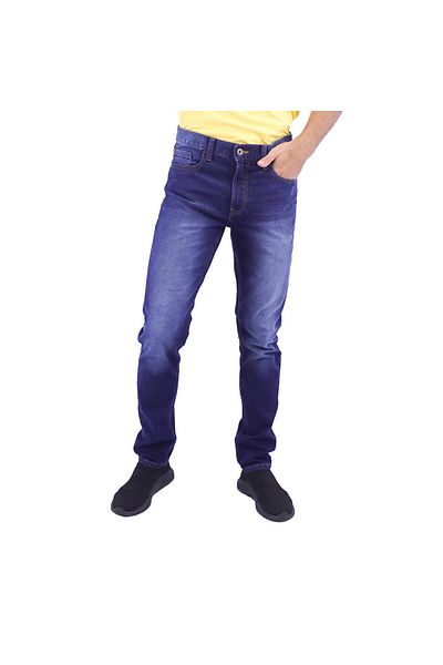Giordano Men's Cotton Spandex Denim Low Rise Skinny Tapered Fit Jeans