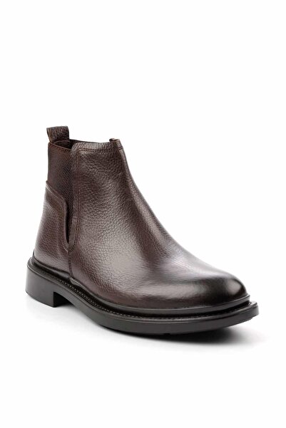 Bambi Brown Floater Γνήσιο Δερμάτινο Ανδρικές Μπότες & Μποτάκια E 02395300140